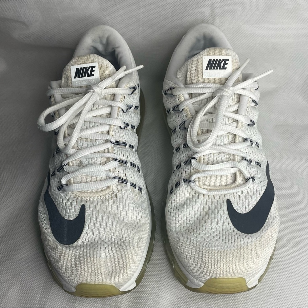 Nike Air Max 2016 Summit White Sneaker Womens Size US 9.5 Athletic Running Shoes - Picture 2 of 14